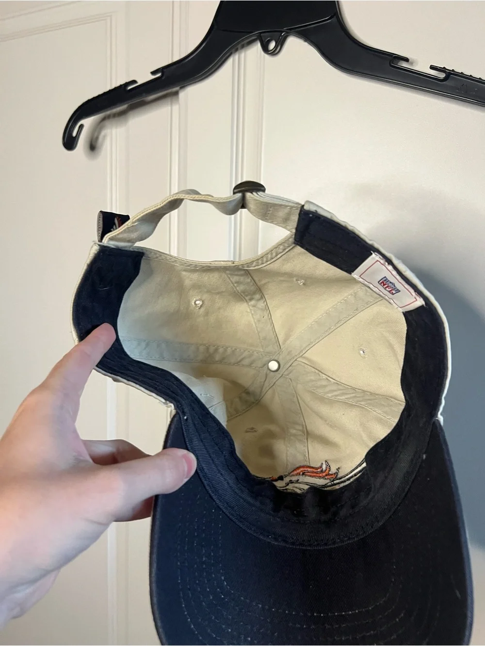 Vintage Denver Broncos NFL Embroidered Cotton Dad Hat